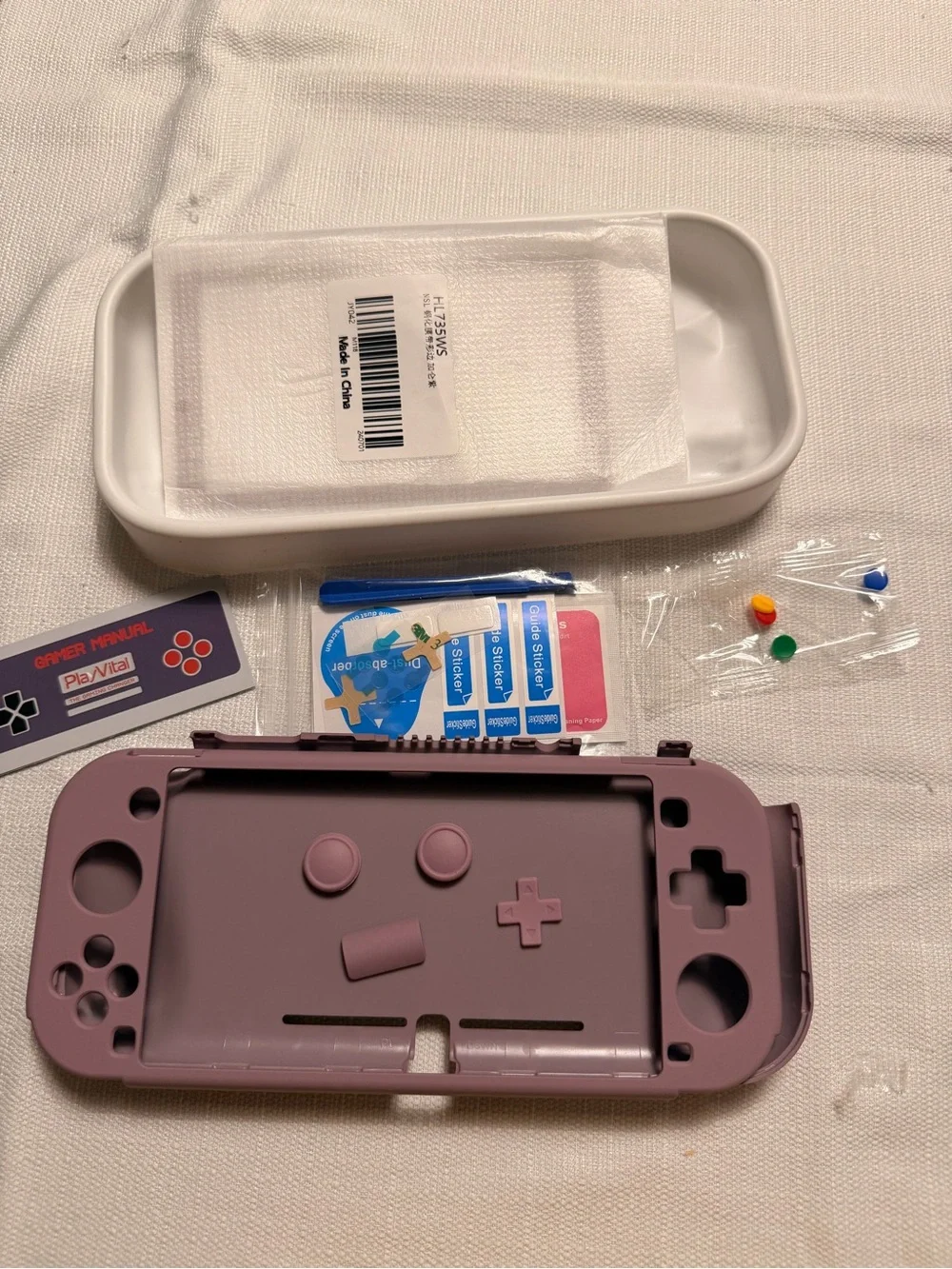 Lavender Protective Case for Handheld Console